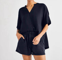Splendid - Winnie Short Sleeves Lyocell Top
