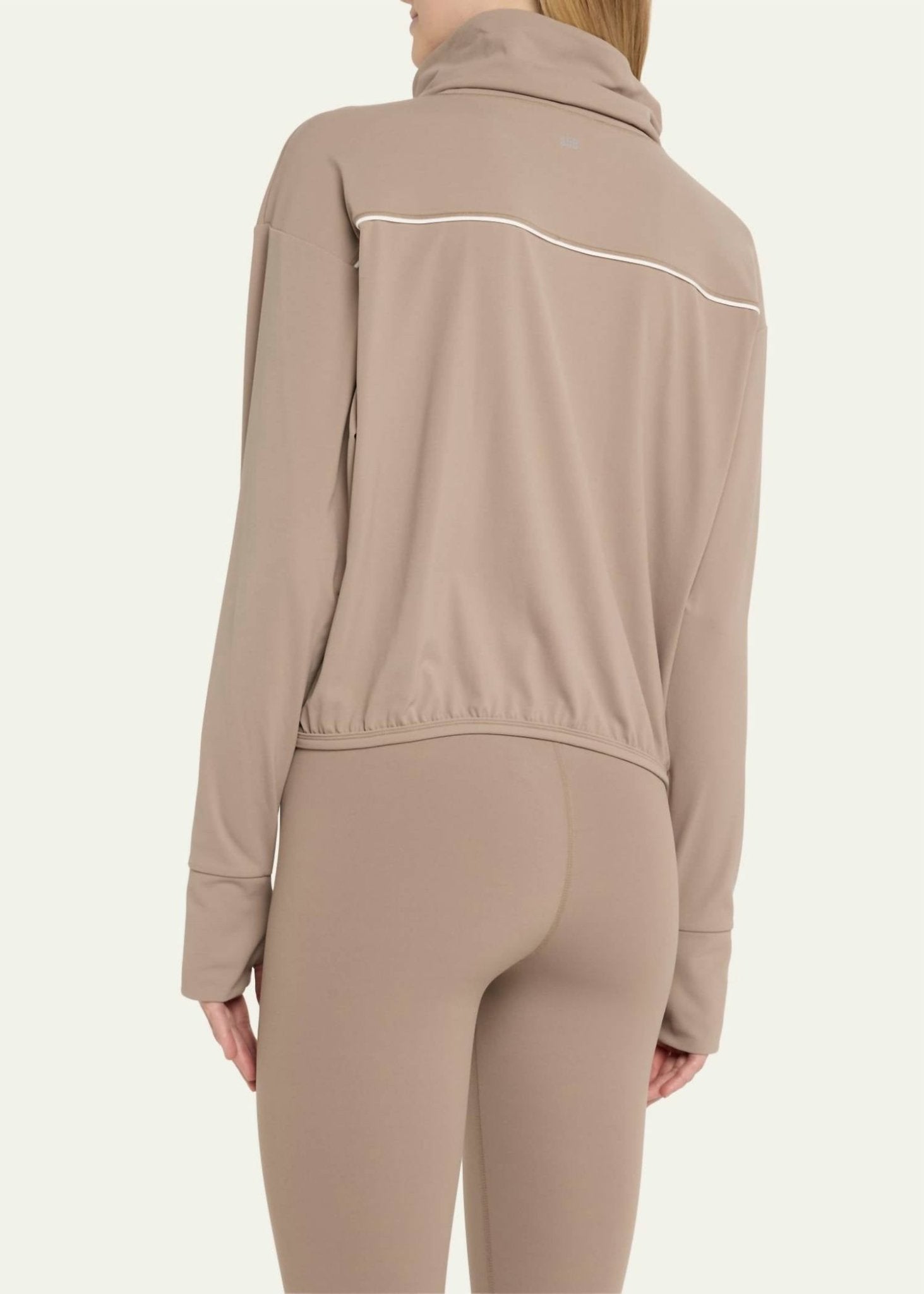 Splits59 - Rosie Air Weight High Neck Jacket - brown - casual - jacket - clothing