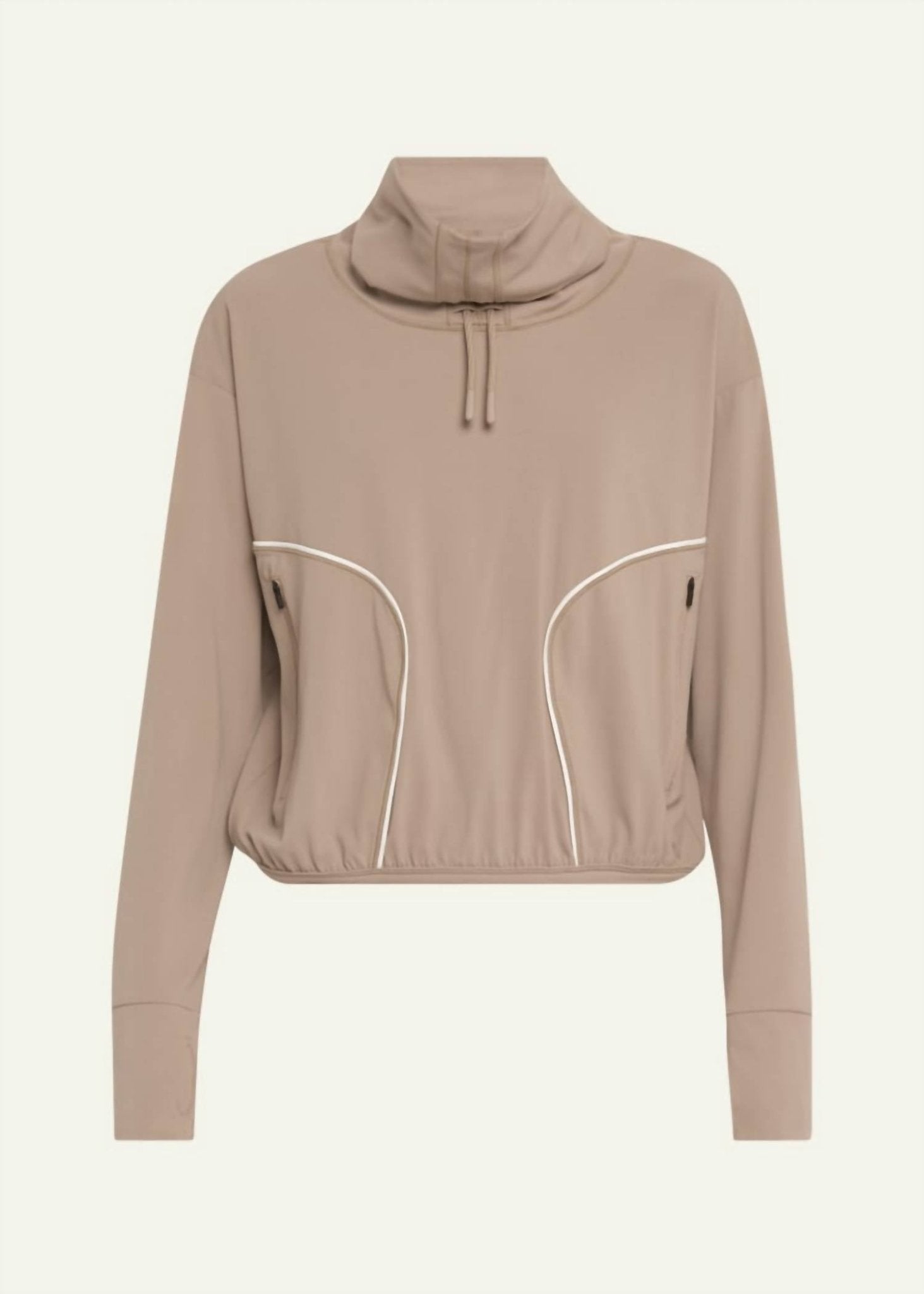 Splits59 - Rosie Air Weight High Neck Jacket - brown - casual - jacket - clothing
