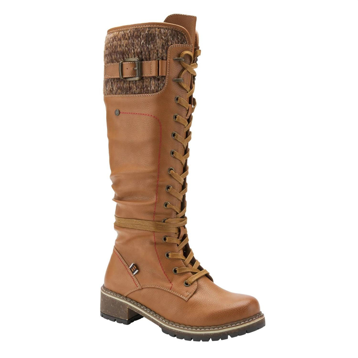Chilly Knit Cuff Vegan Boot