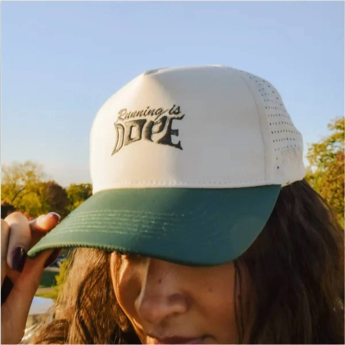 Sprints - One Thing At A Time Running Is Dope Hat