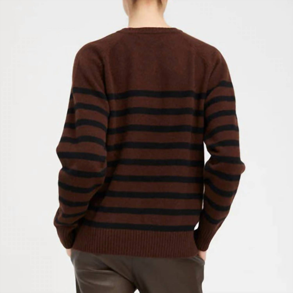 Sprwmn - Stripe Crewneck Sweater