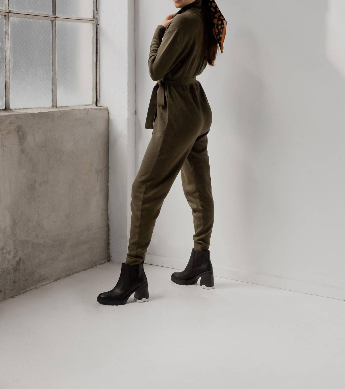 Sskein - Wrap Neck Jumpsuit