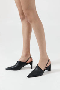 St. Agni - Asymmetric Heel - black - heels - shoes