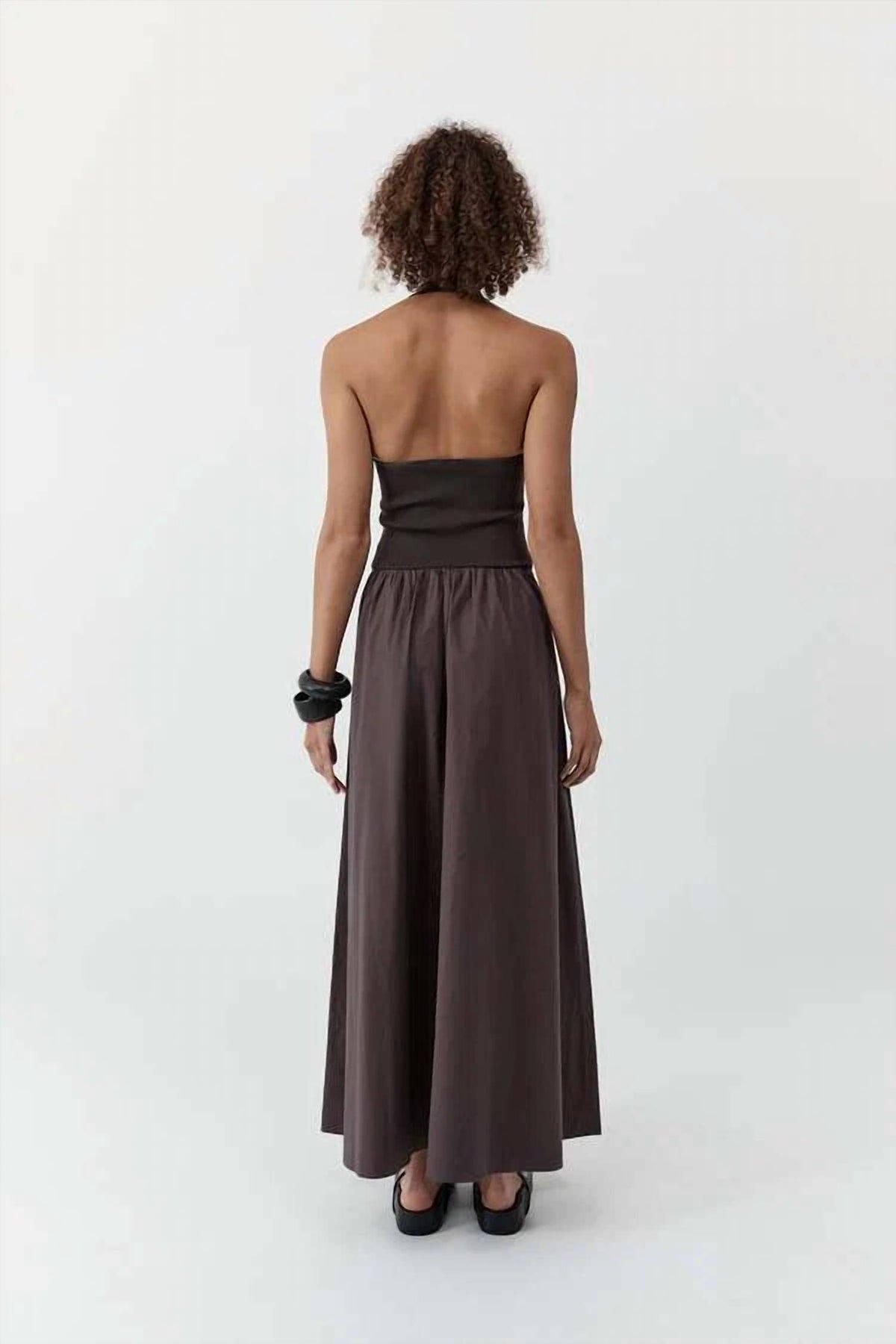 St. Agni - Halter Gathered Dress