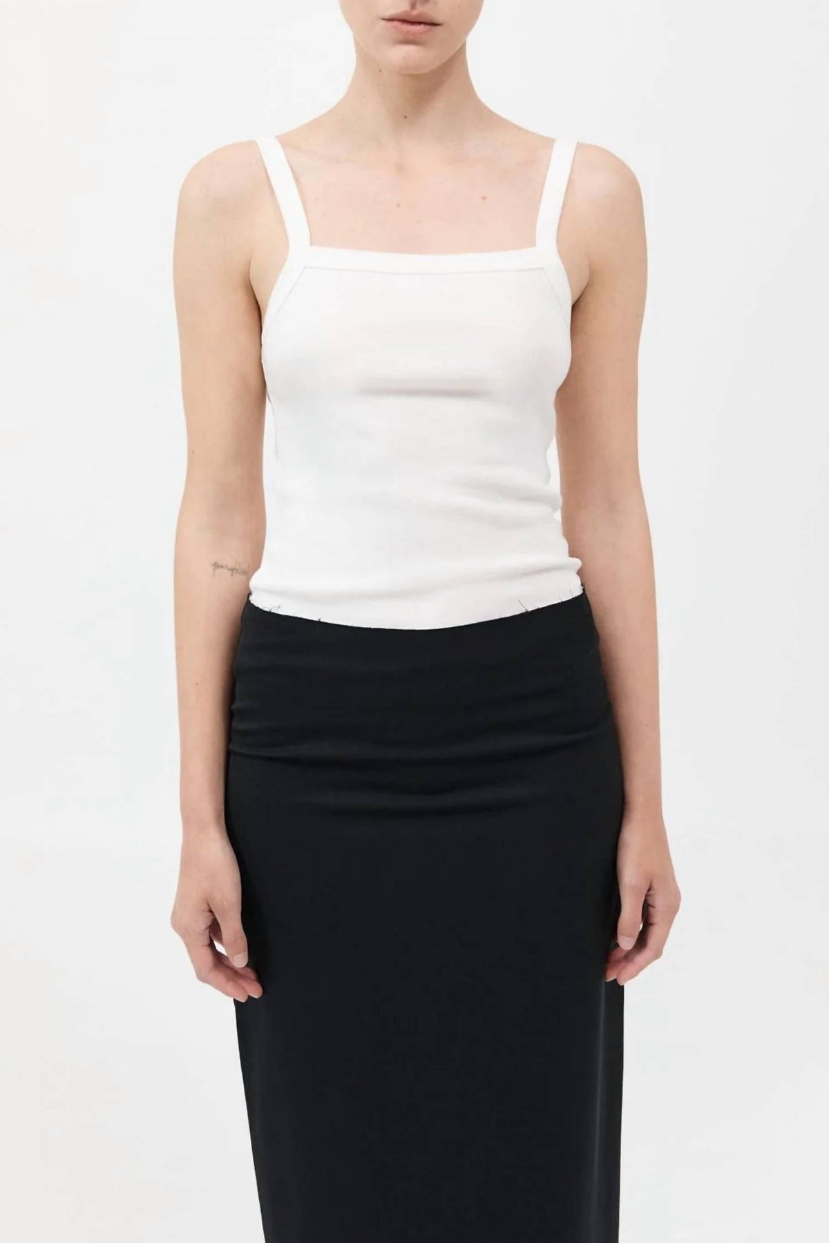St. Agni - Organic Cotton Square Neck Tank