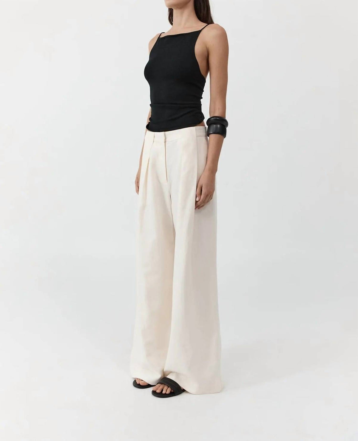 St. Agni - PLEAT LOOP PANTS