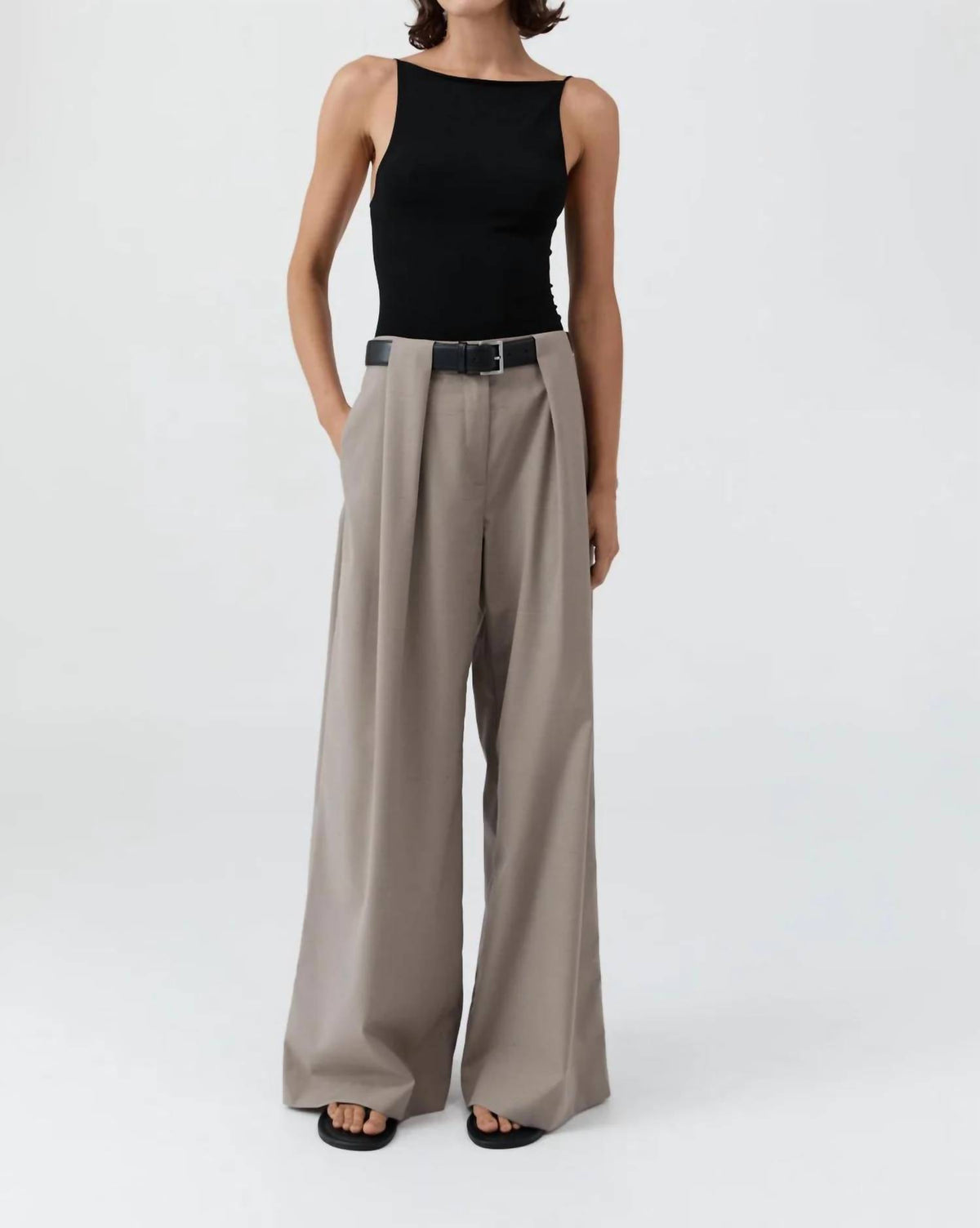 St. Agni - Pleat Loop Pants