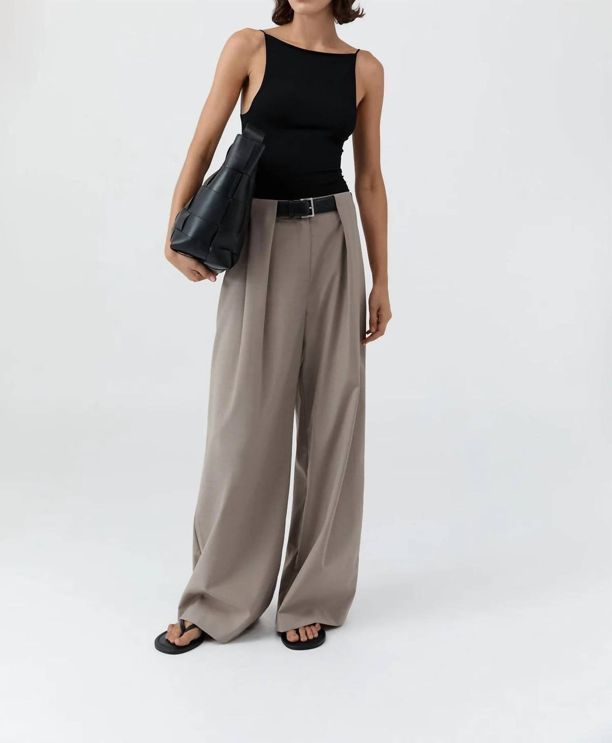 St. Agni - Pleat Loop Pants