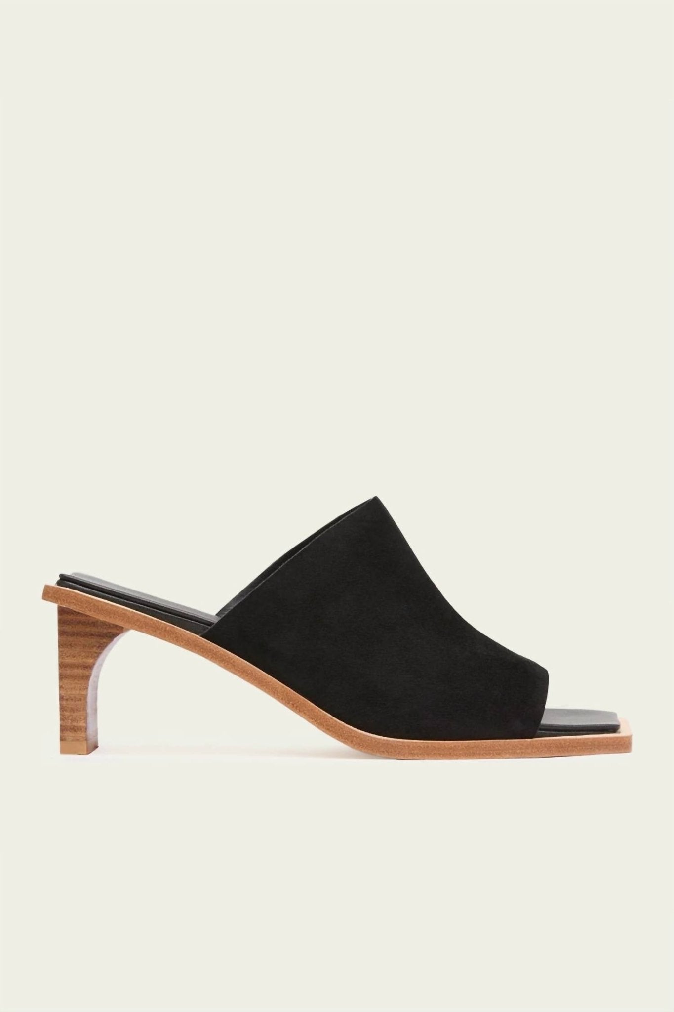 St. Agni - Raw Edge Heel - black - heels - shoes
