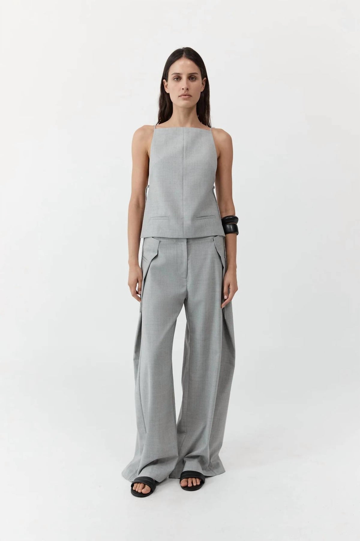 St. Agni - Square Side Tie Top