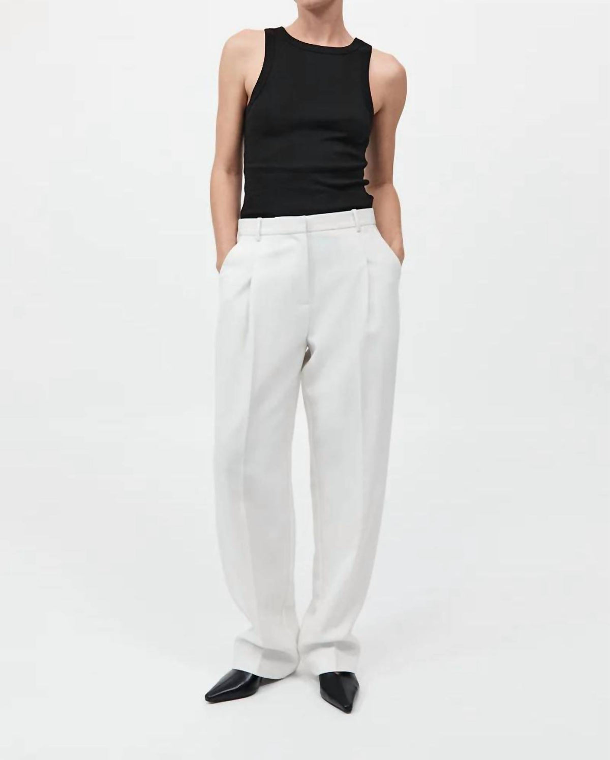 St. Agni - Tailored Pleat Pant