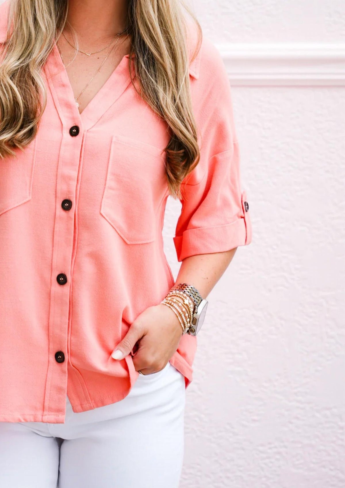 Staccato - Button Down Pocket Shirt