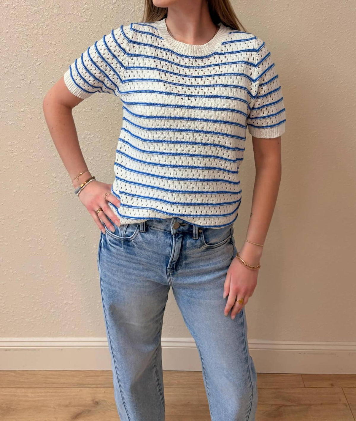 Staccato - Ivy Stripe Knit Top