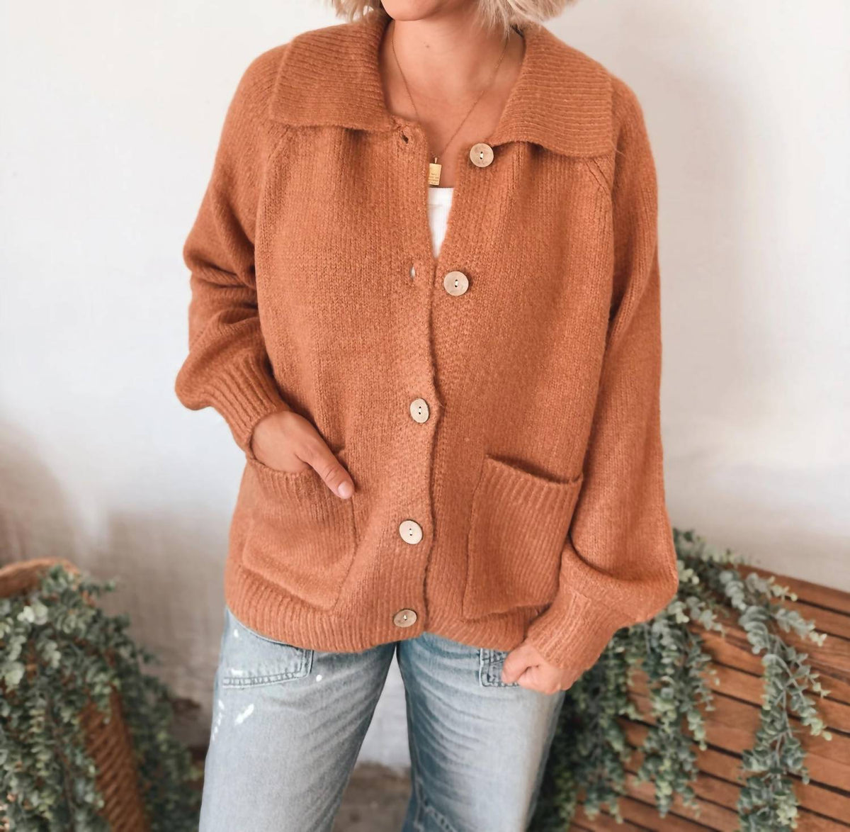 Staccato - Keep Me Cozy Knit Long Sleeve Cardigan