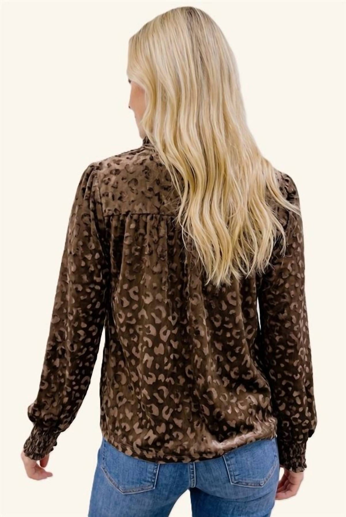 Staccato - Leopard Knit Top