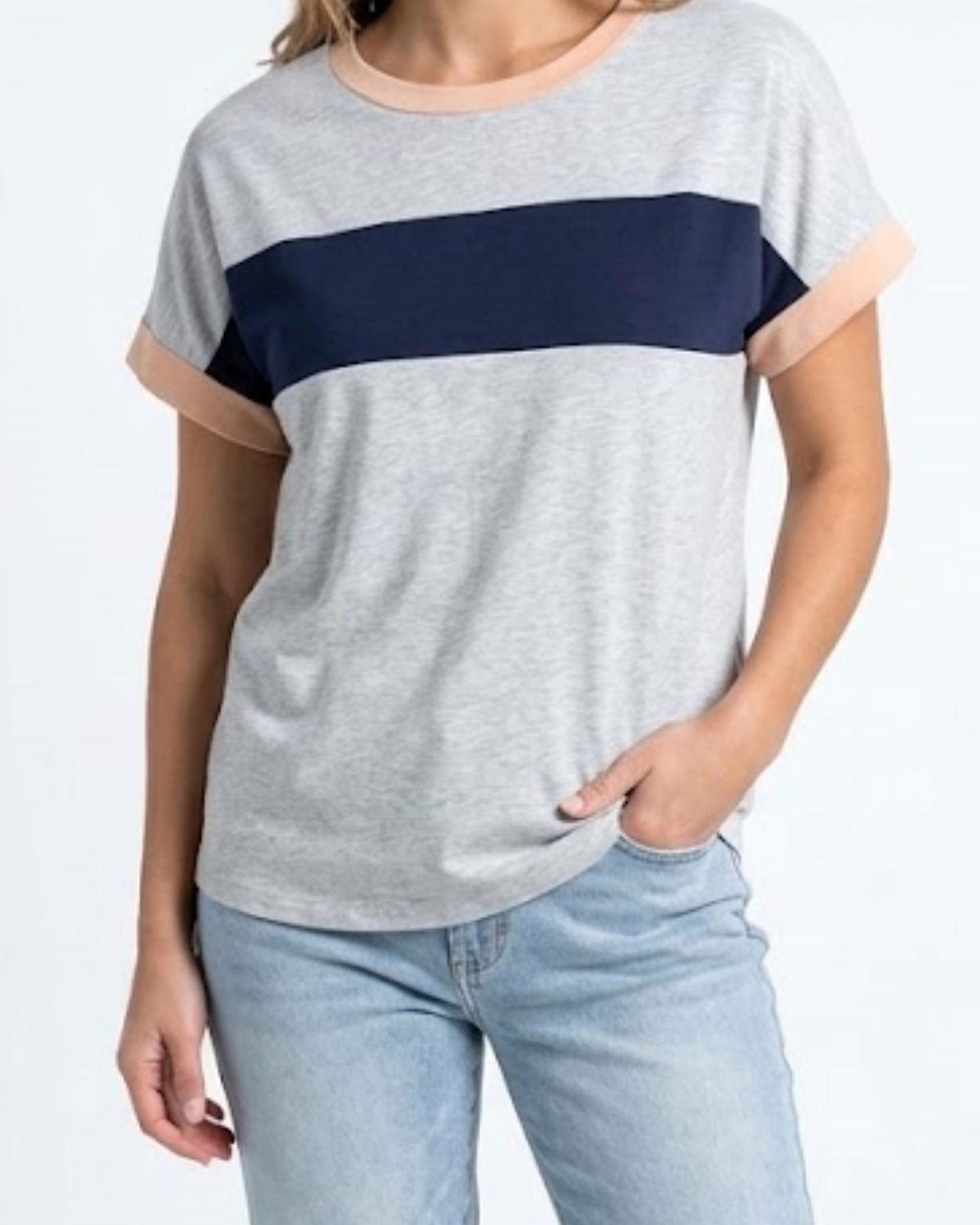 Staccato - V-Neck Rayon Blend Top