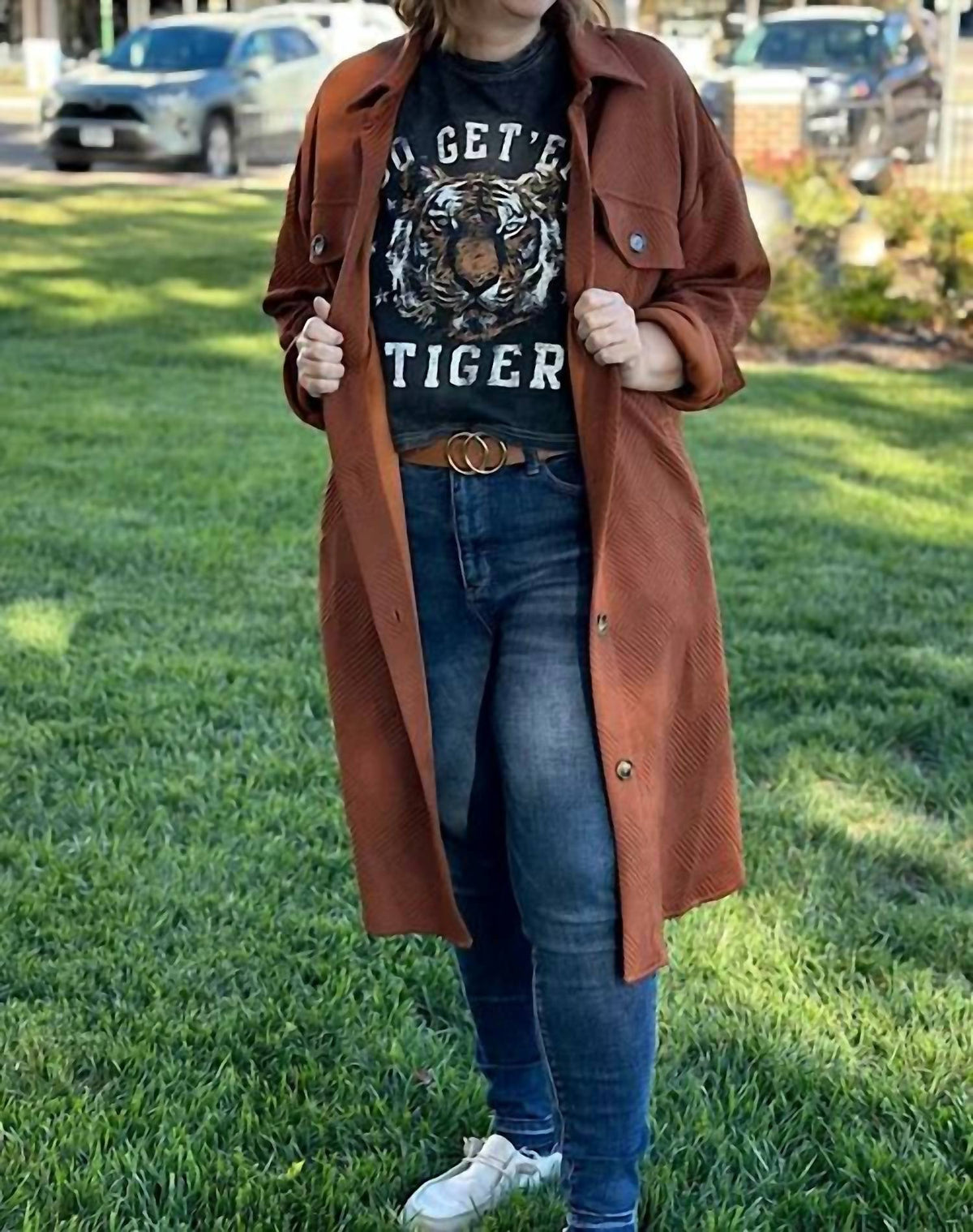 Staccato - Women's Carter Textured Overshirt Duster Jacket