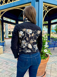 Stacy Bradley - Most Comfortable Denim Jacket - black - clothing - jackets