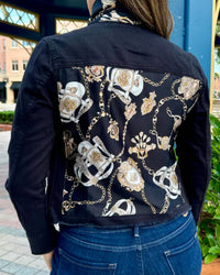 Stacy Bradley - Most Comfortable Denim Jacket - black - clothing - jackets