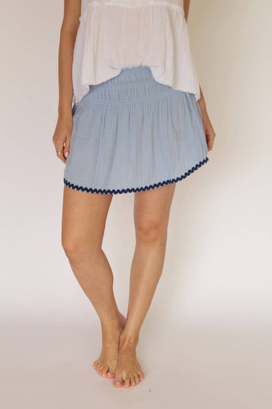 Starkx - Mila Skirt - blue - clothing - mini