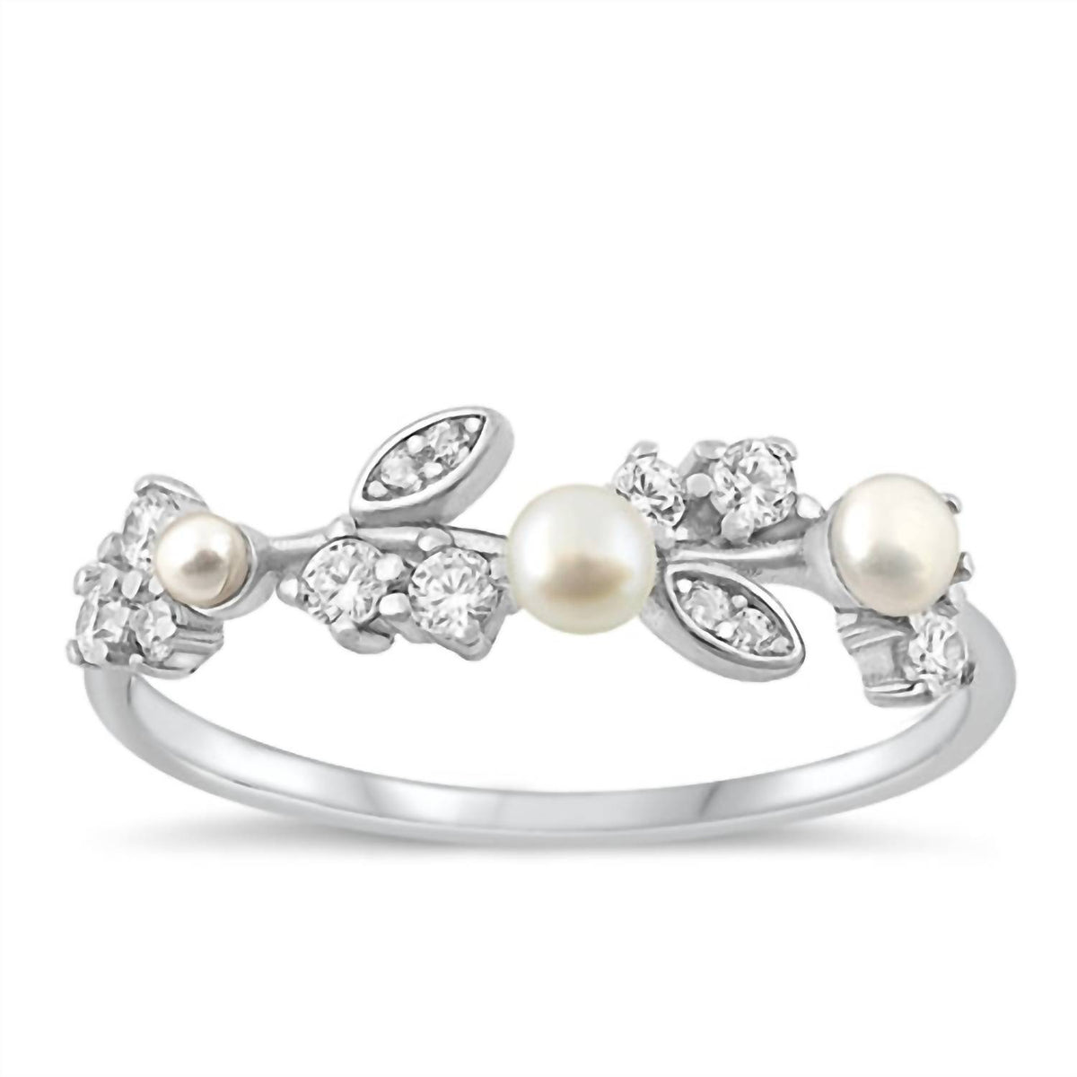 Starlette - Anastasia Ring With Pearls
