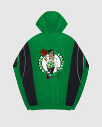 Starter - Men's Boston Celtics Home Team Half-zip Jacket