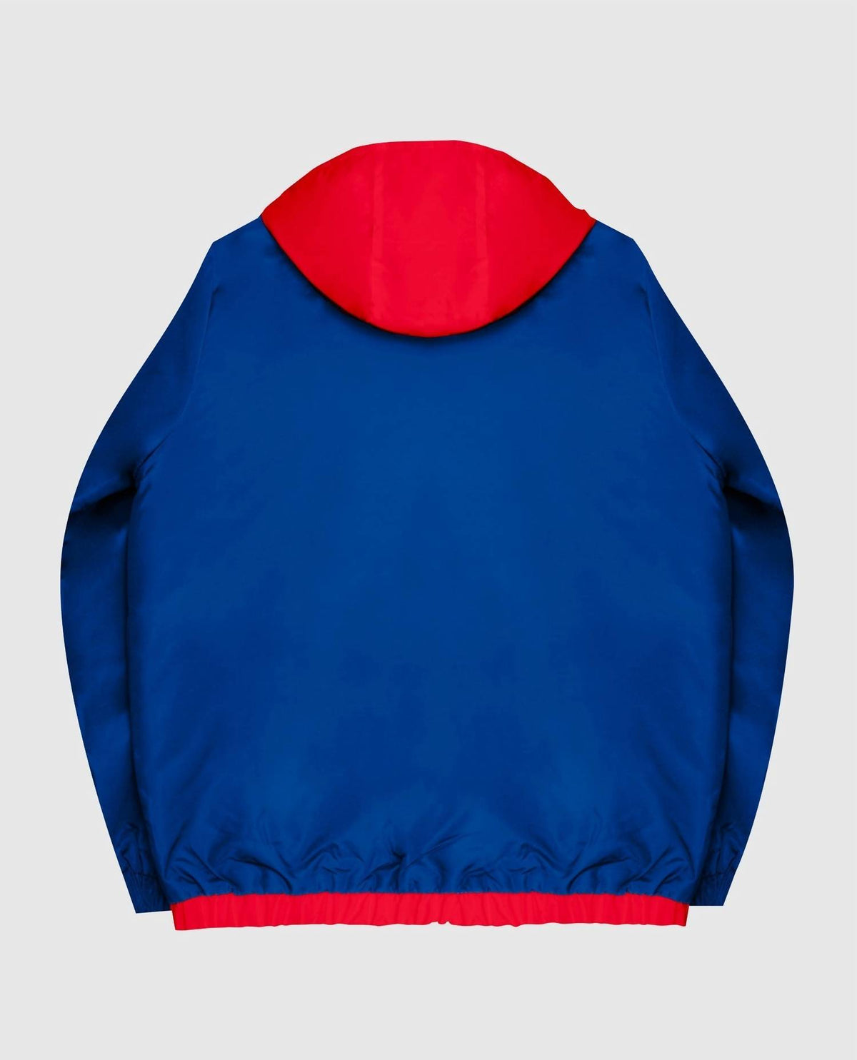 Starter - Men's Chicago Cubs Hooded Nylon Full Zip Jacket
