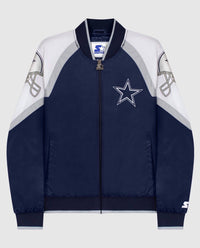 Starter - Women's Dallas Cowboys Zip Front Track Jacket