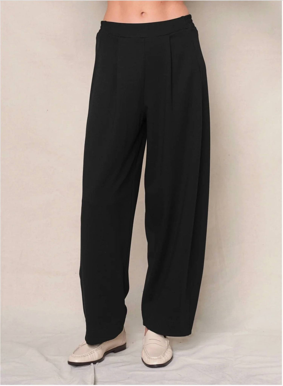 Stateside - Luxe Ponte Barrel Trouser