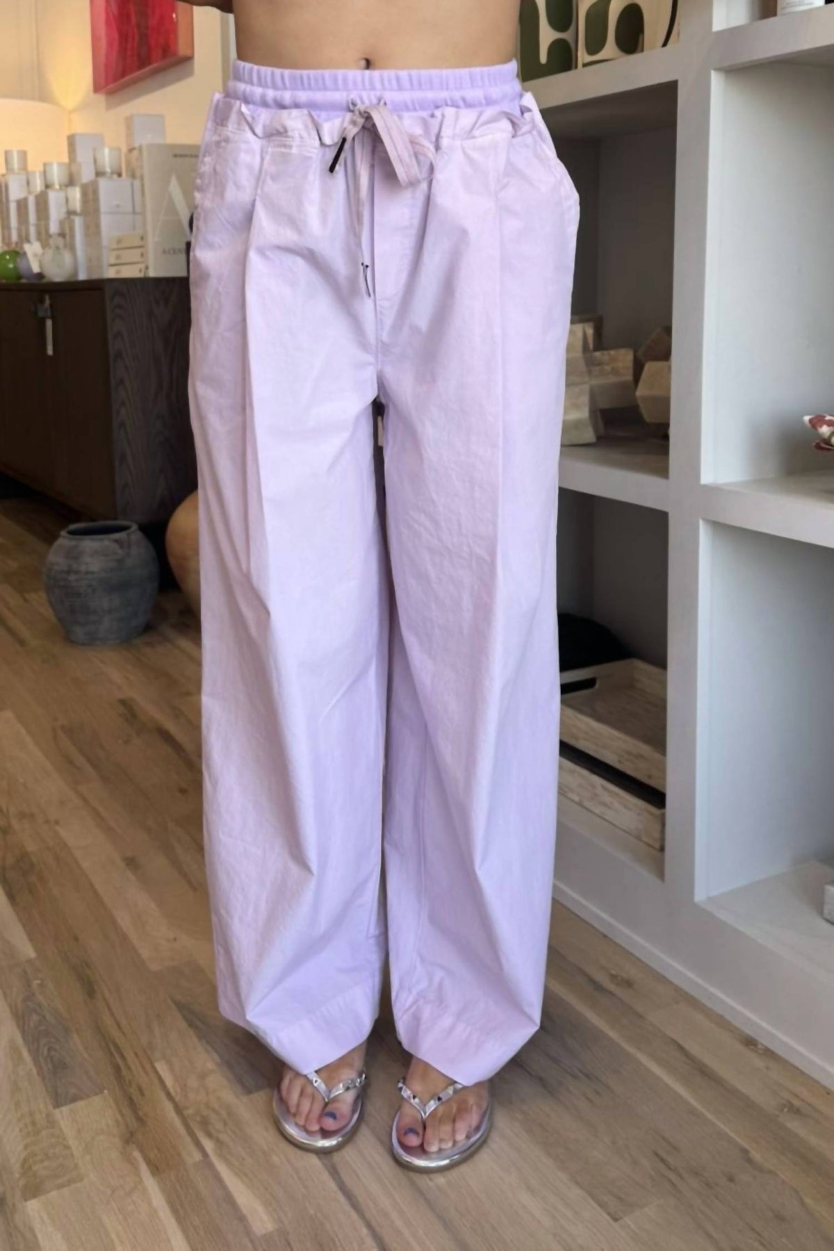 Stateside - Poplin Drawstring Pull-on Pants