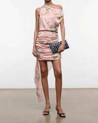 Staud - Athena Silk Mini Dress