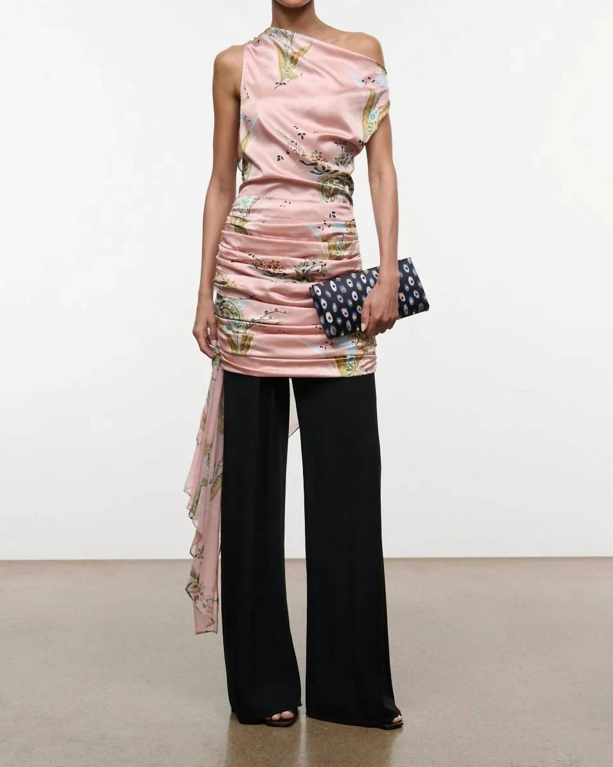 Staud - Athena Silk Mini Dress