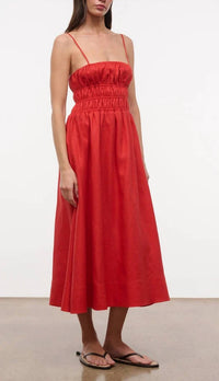 Staud - Ayla Linen Dress