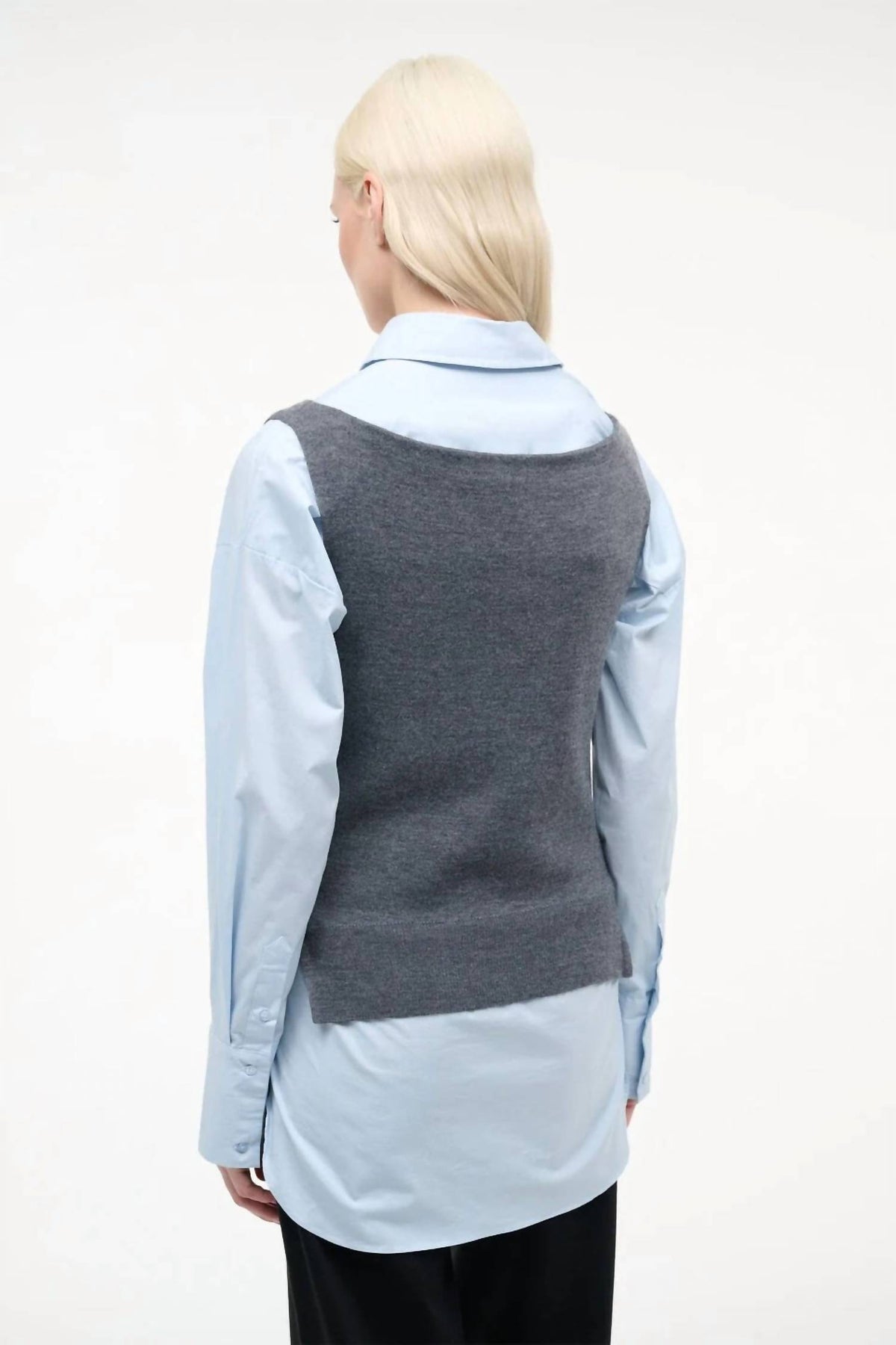 Staud - Damian Knit Button Down Top