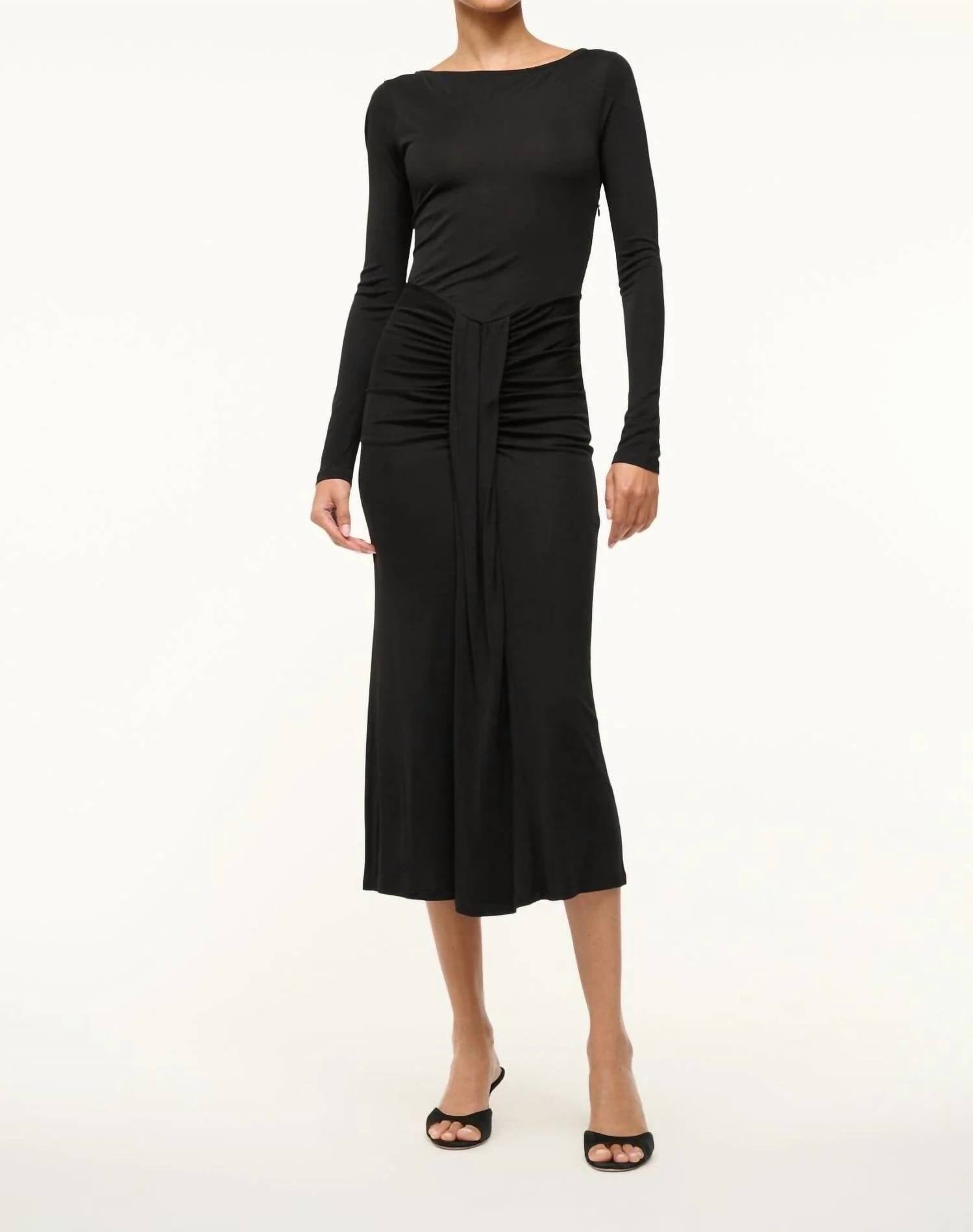 Staud - Gres Dress - black - clothing - dresses