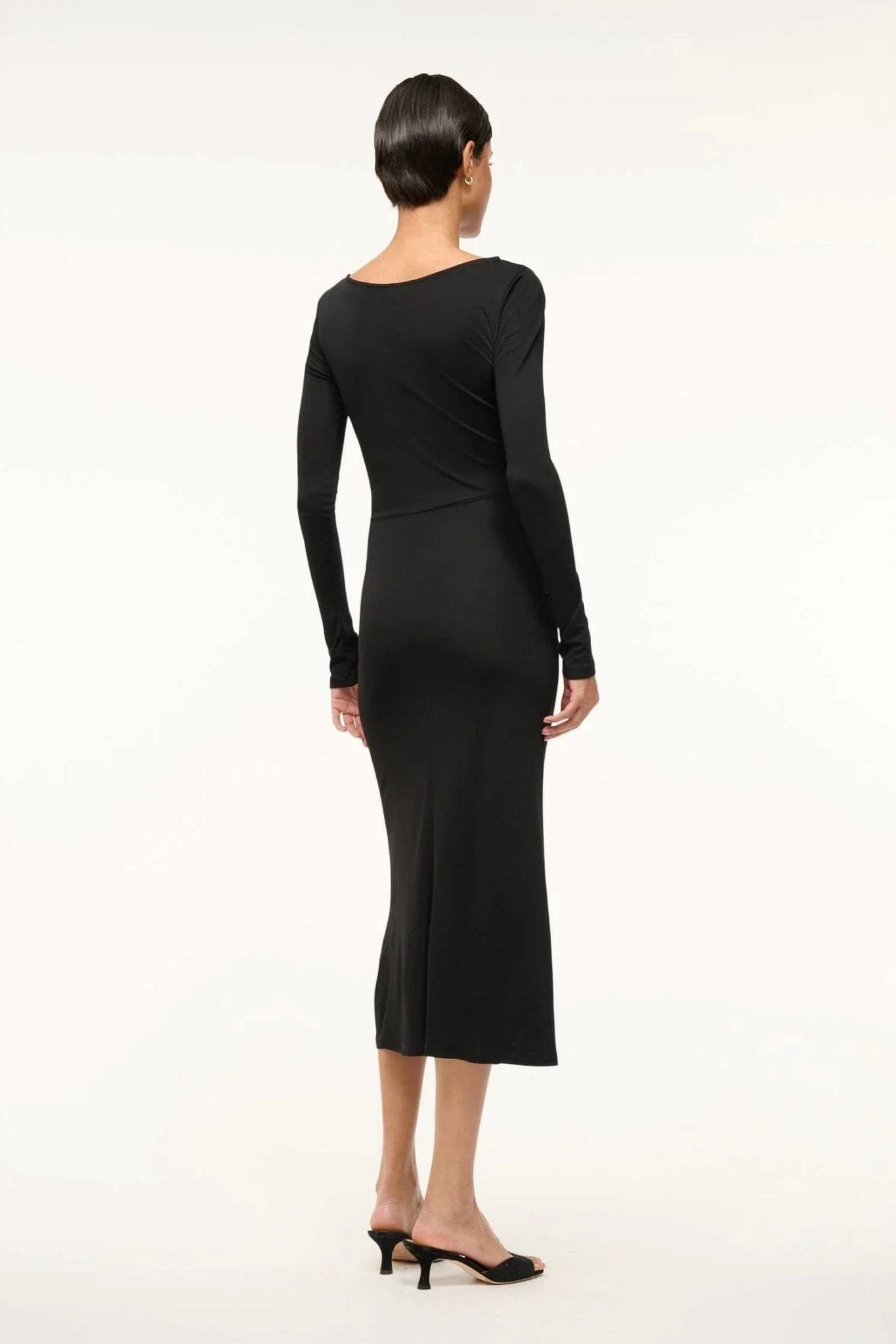 Staud - Gres Dress - black - clothing - dresses