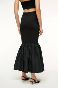 Staud - Hawthorne Skirt - black - clothing - long - skirts