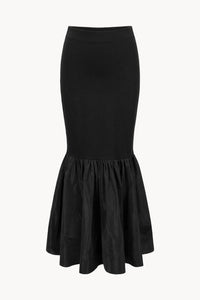 Staud - Hawthorne Skirt - black - clothing - long - skirts