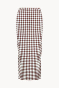 Staud - Karina Skirt - brown - clothing - long - skirts