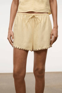 Staud - Paddle Linen Shorts