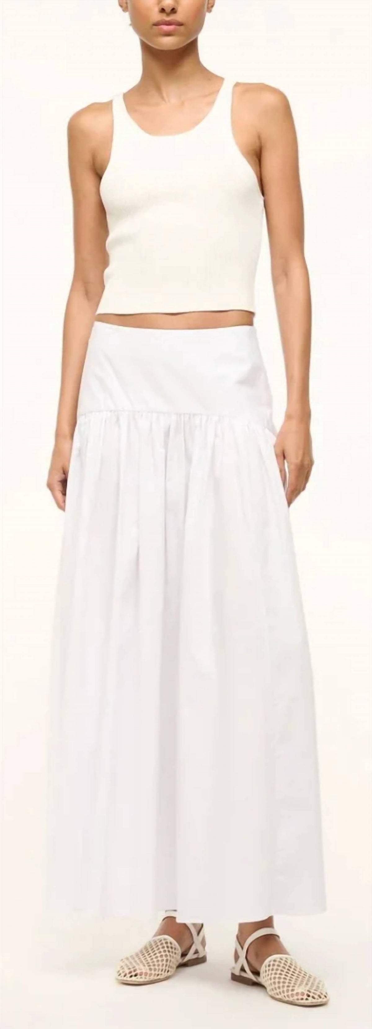 Staud - Procida Midi Skirt