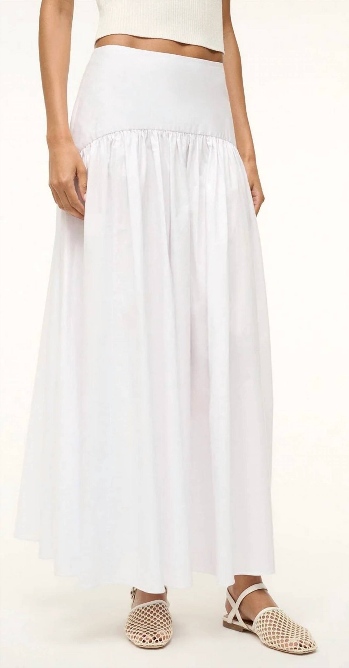 Staud - Procida Midi Skirt