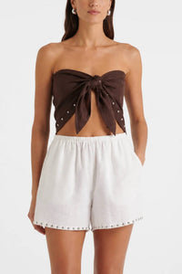 Staud - Samara Linen Top