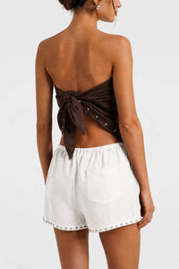 Staud - Samara Linen Top