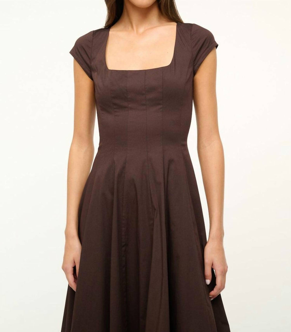 Staud - Short Sleeve Wells Dress