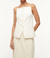 Staud - Una Top - blouses - clothing - shirts