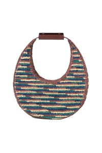 Staud - Women's Moon Raffia Tote Bag - bags - brown - handbags
