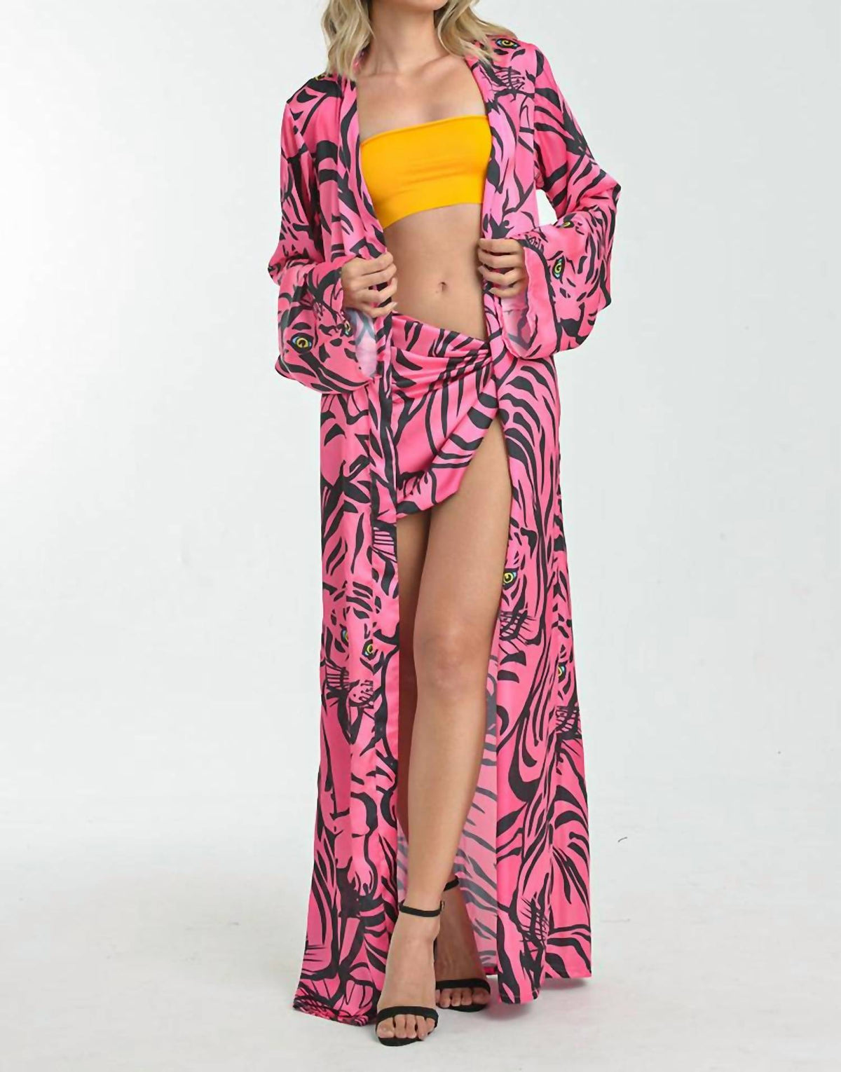 Steffany Milano - Safari Kimono Set