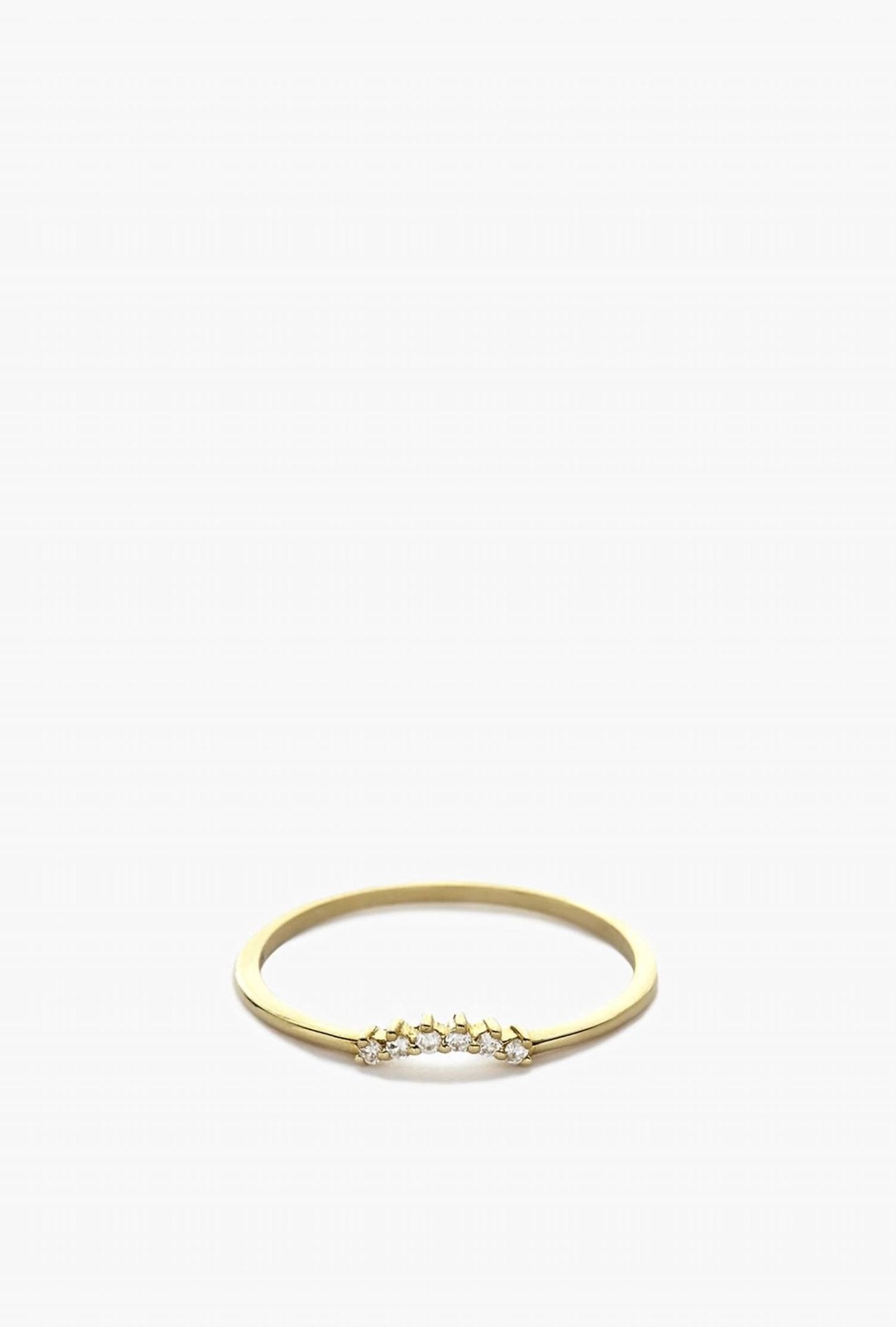 Stella And Bow - Women's Elsa Ring - gold - jewelry - rings